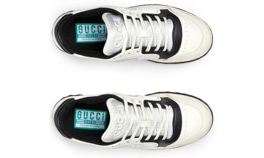 Gucci MAC80 Sneaker 'White Black ' - DUBAI ALL STAR