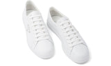 Prada Brushed Leather Sneaker 'White' - DUBAI ALL STAR