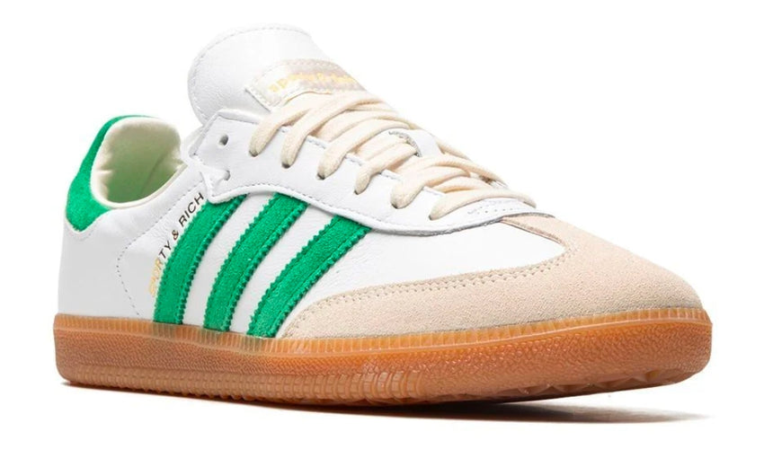 Sporty & Rich x Adidas Samba OG 'White Green' - DUBAI ALL STAR