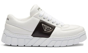 Prada padded leather sneakers 'White' - DUBAI ALL STAR