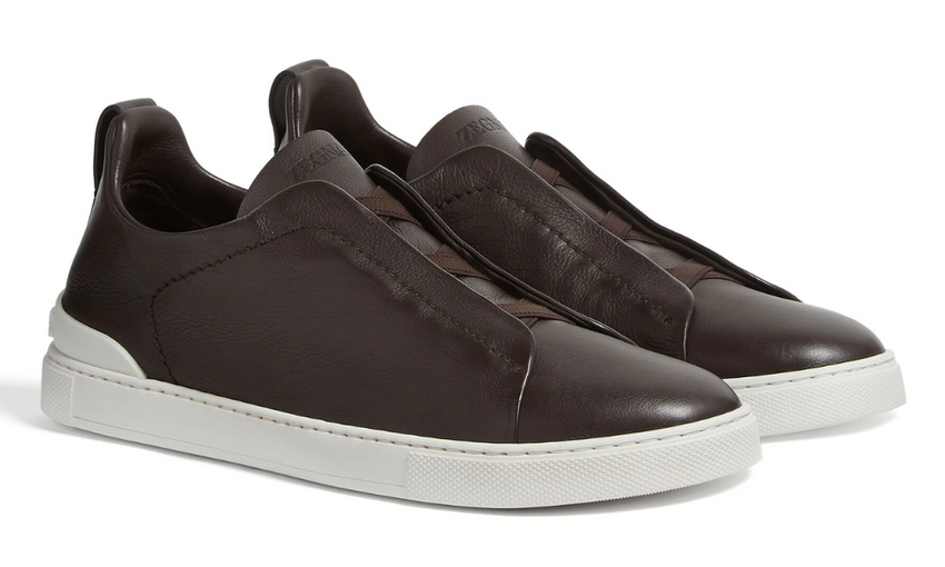 Zegna Triple Stitch™ sneakers "Brown"