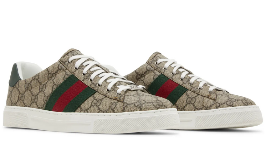 Gucci Ace 'GG Crystal Canvas - Beige'