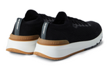 Brunello Cucinelli Low-top Knitted Sneakers "Black" - Dubaiallstar