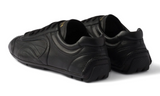 Prada Montecarlo Re-edition 2005 Antiqued Nappa Leather Sneakers "Black"