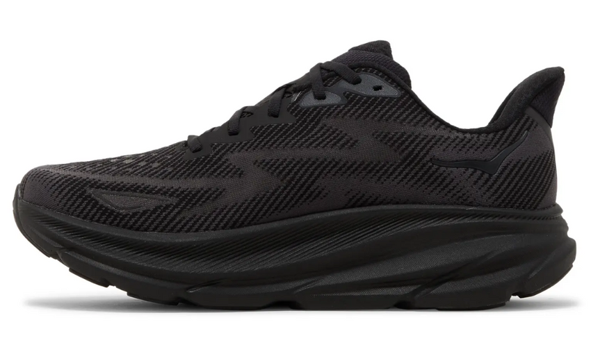 Hoka Clifton 9 'Black' - Dubaiallstar
