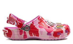 BAPE x Crocs Classic Clog 'ABC Camo - Pink' - Dubaiallstar
