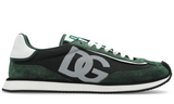 Dolce & Gabbana DG Cushion mixed-material "Forest Green/White"