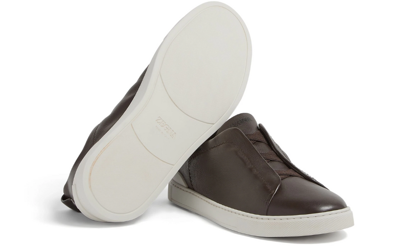 Zegna Triple Stitch™ sneakers "Brown"