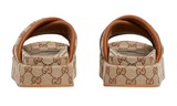 Gucci Women's GG Platform Sandal "Beige And Dark Brown" - Dubaiallstar