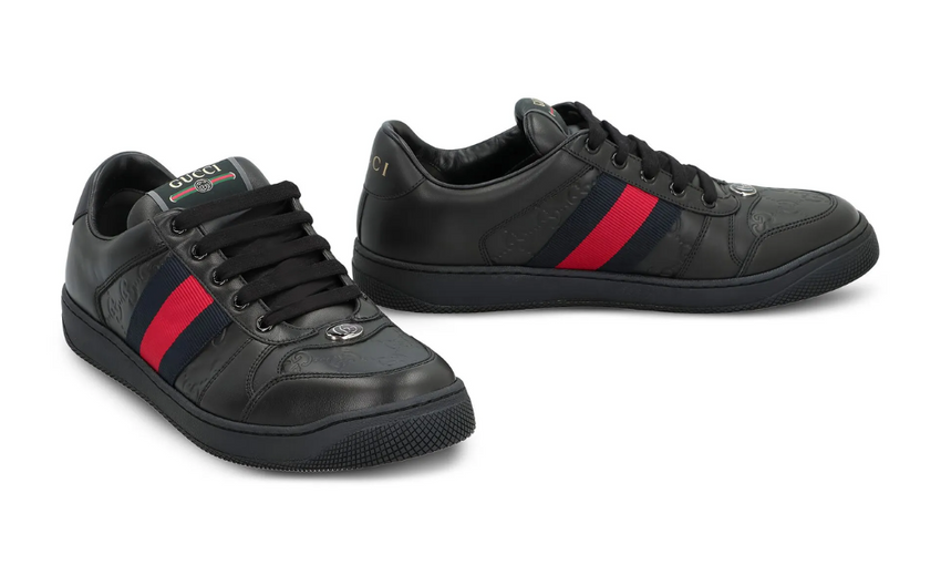 Gucci Screener Leather "Black"
