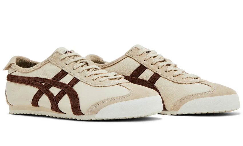 Asics Mexico 66 Vintage 'Cream Burgundy' - Dubaiallstar