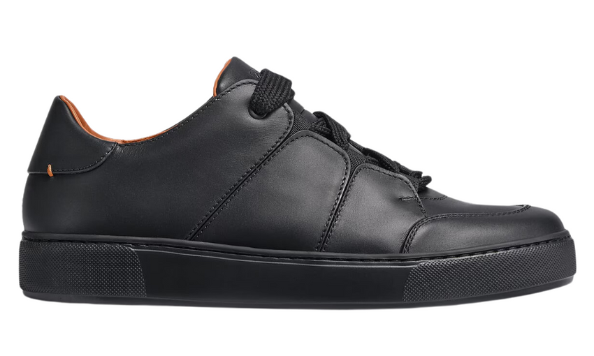 Zegna Calfskin Tiziano Sneakers "Black"