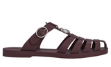 Gucci Double G Mule "Bordeaux Rubber"