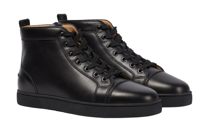 Christian Louboutin Louis Calfskin High Top "Black"