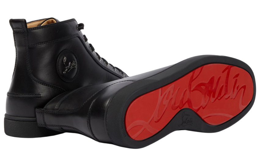 Christian Louboutin Louis Calfskin High Top "Black"