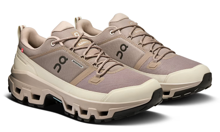 On Cloudrock Low Waterproof 'Cinder Fog' - Dubaiallstar