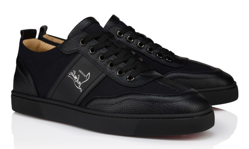 Christian Louboutin Retero Grained calf leather "Black"