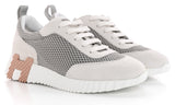 Hermès Air Mesh Suede Goatskin Bouncing  "Gris Lulea White" - DUBAI ALL STAR