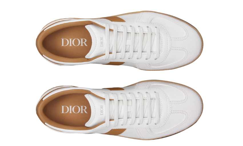 Dior B01 Matchpoint Sneaker "White Cognac"