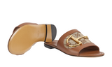 Gucci Slide Sandal With Horsebit "Light Brown" - Dubaiallstar