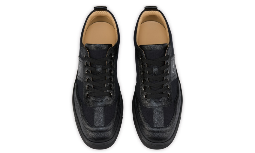 Christian Louboutin Retero Grained calf leather "Black"