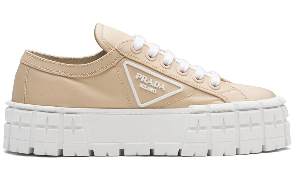 Prada logo lug online platform sneaker