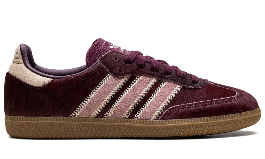 Adidas Samba OG "Maroon/Sand Strata/Pony"