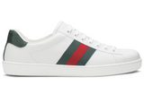 Gucci Ace Leather Sneakers 'White'