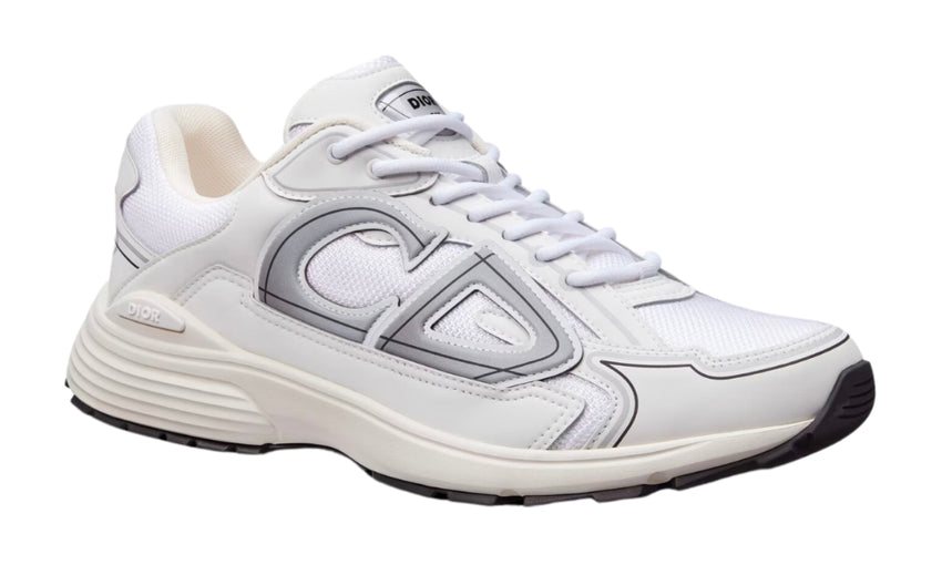Dior B30 White Mesh And Technical Fabric Low Top Sneakers - DUBAI ALL STAR