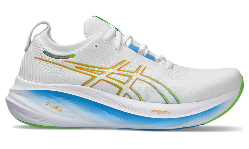 Asics  Gel Nimbus 26  'White / Waterscape'