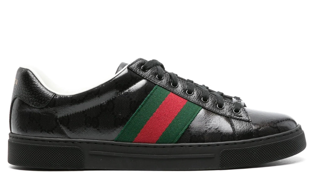 Gucci ace black sneakers online