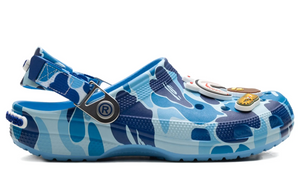 BAPE x Crocs Classic Clog 'ABC Camo - Blue' - Dubaiallstar