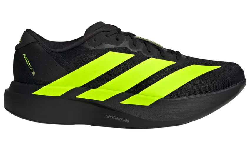 adidas Adizero Evo SL 'Black Lucid Lemon' - Dubaiallstar