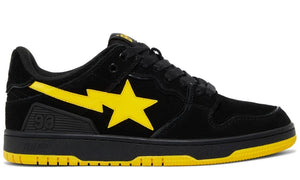 Sk8 Sta 'Black Electric Yellow' - DUBAI ALL STAR
