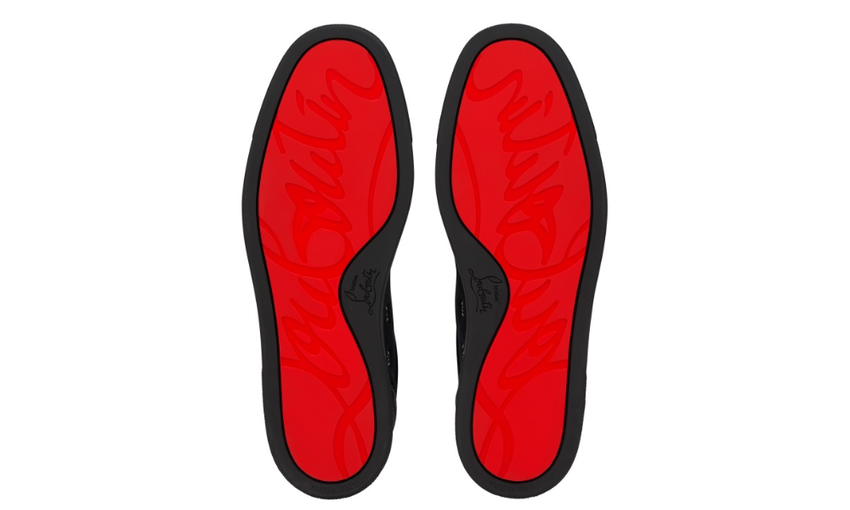 Christian Louboutin Retero Grained calf leather "Black"