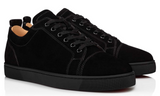 Christian Louboutin Louis Junior Flat 'Black Suede'