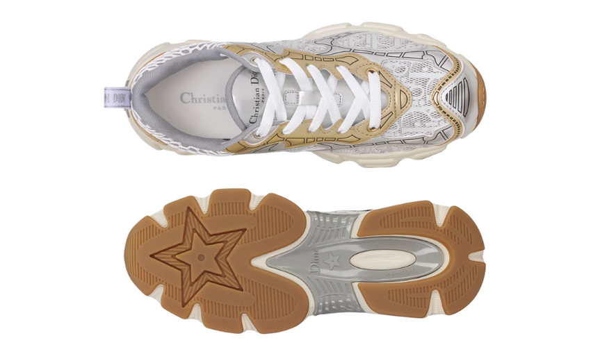 Dior Vibe Sneaker "Gold Silver"