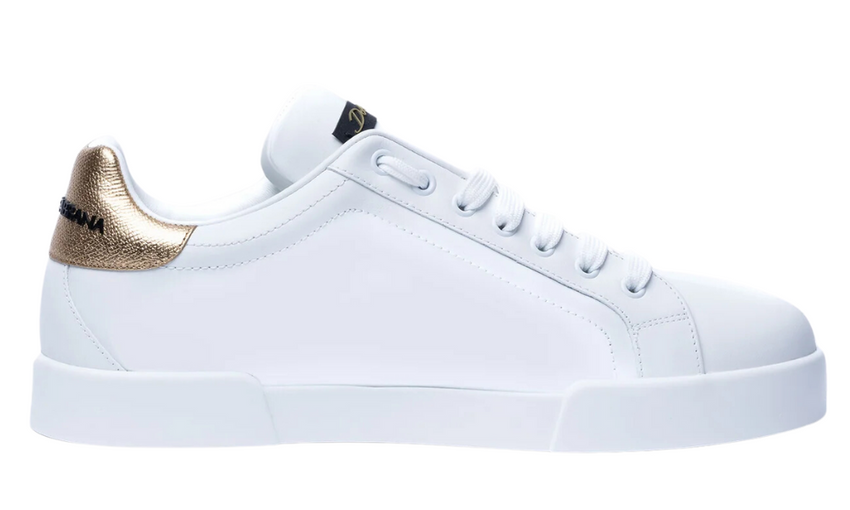 DOLCE & GABBANA  Patch-Embellished Sneakers