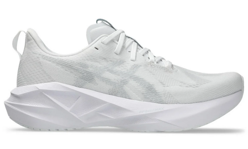 Asics Novablast 5  'White / Piedmont Grey' - Dubaiallstar
