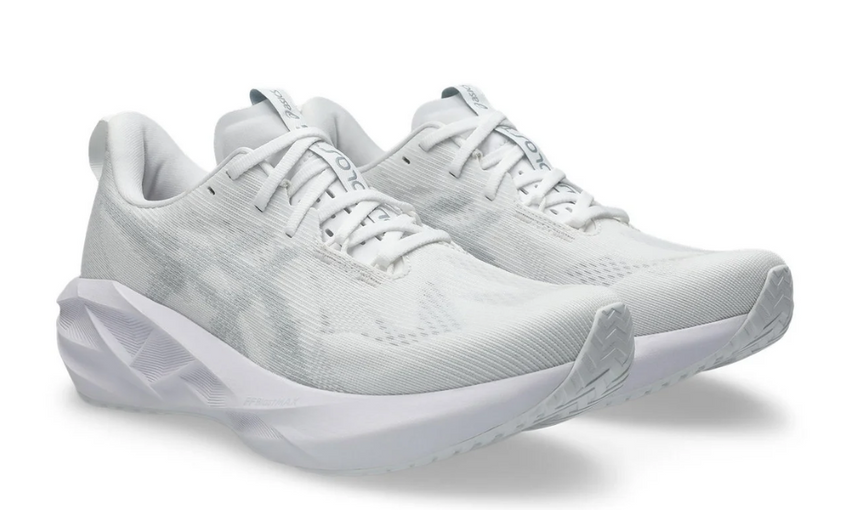 Asics Novablast 5  'White / Piedmont Grey' - Dubaiallstar