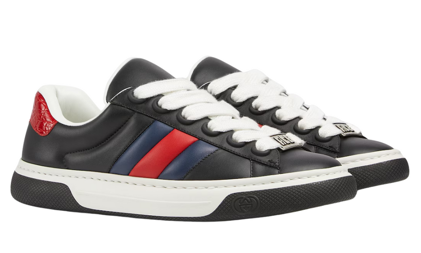 Gucci Ace sneakers "Black leather"