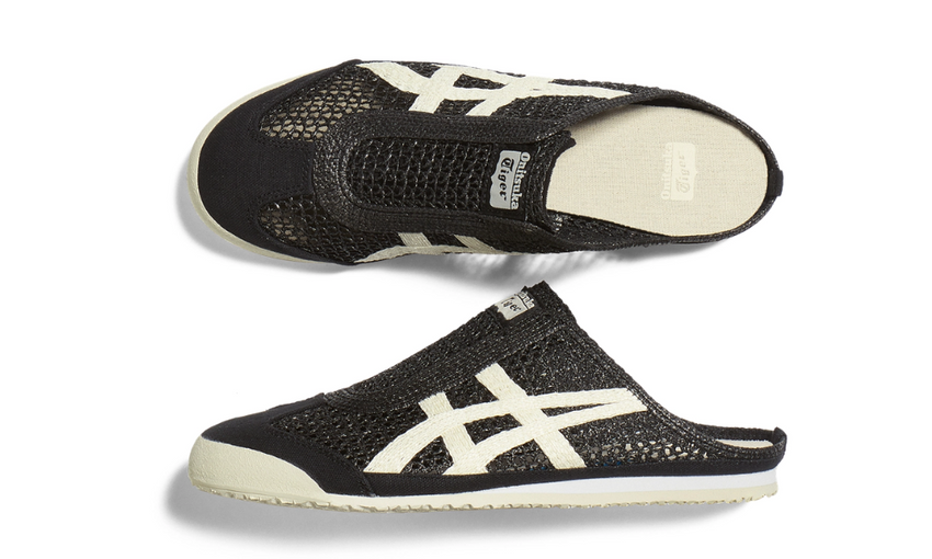 Asics Mexico 66 Sabot 'Black / Cream' - Dubaiallstar