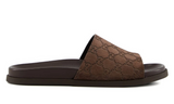 Gucci Suede Sandals "Earth Brown"