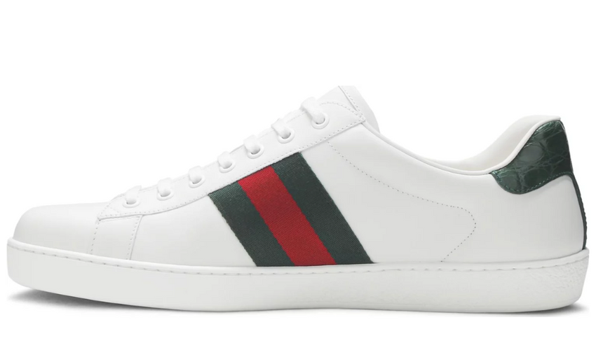 Gucci Ace Leather Sneakers 'White'