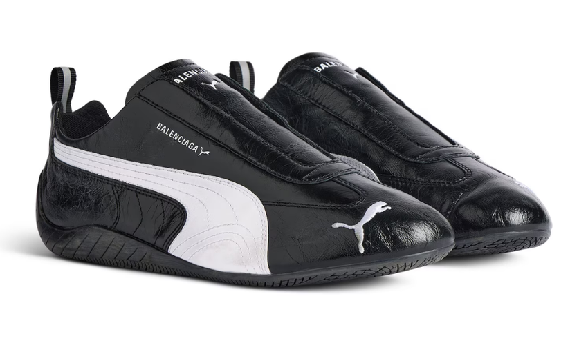 Balenciaga x Puma Speedcat Leather 'Black/  White'