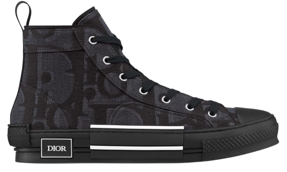 Dior converse noir best sale