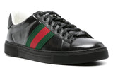 Gucci  Ace GG Crystal canvas sneakers 'Black' - DUBAI ALL STAR