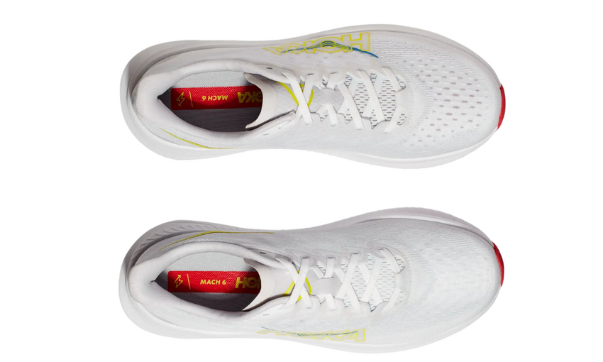 Hoka Mach 6 'White Nimbus Cloud'