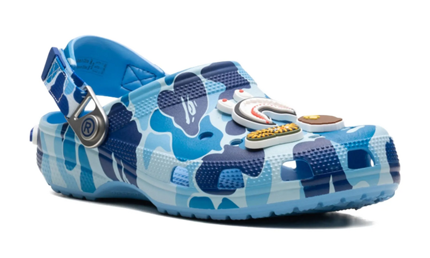 BAPE x Crocs Classic Clog 'ABC Camo - Blue' - Dubaiallstar