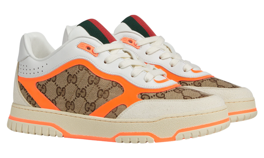 Gucci Re-Web Sneaker 'GG Canvas - Beige Orange'